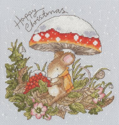Hide & Squeak - Christmas Cross Stitch Kit