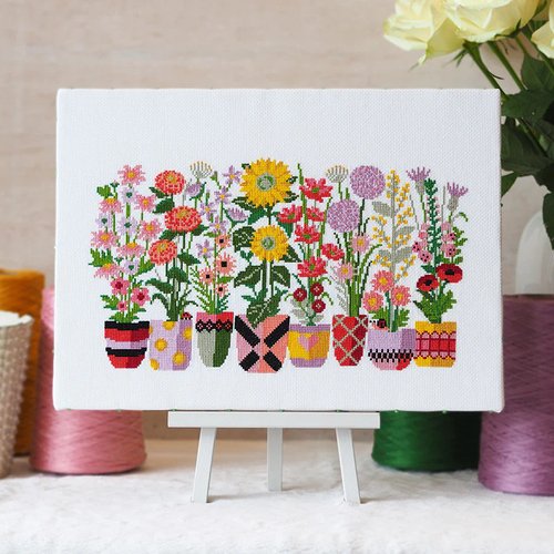 Bloom and Grow - Cross Stitch Pattern