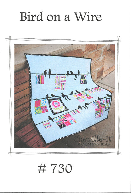 Chenille It Bird On A Wire Quilt Pattern 123Stitch