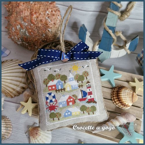 Sea Tiny Village - Cross Stitch Pattern
