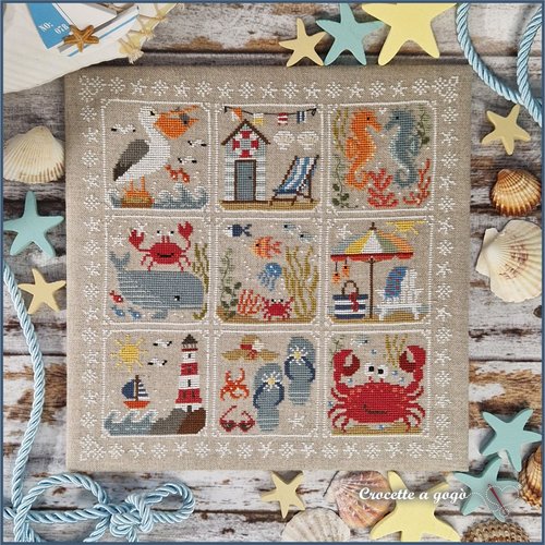 Sea and Sand Diary - Cross Stitch Pattern