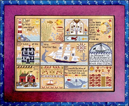 The Shore of Hawk Run Hollow - Cross Stitch Pattern