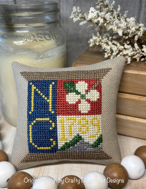 State Spool: North Carolina - Cross Stitch Pattern