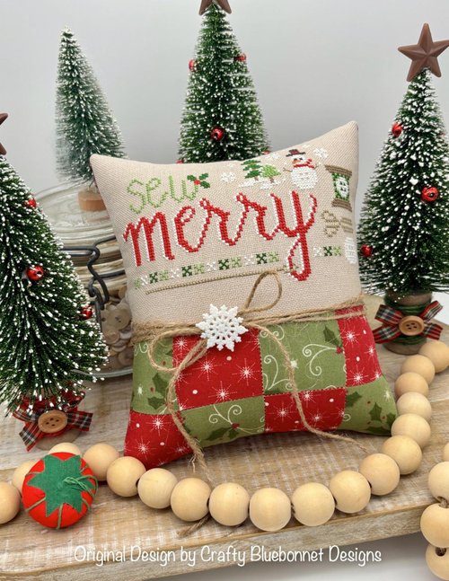 Sew Merry - Christmas Cross Stitch Pattern