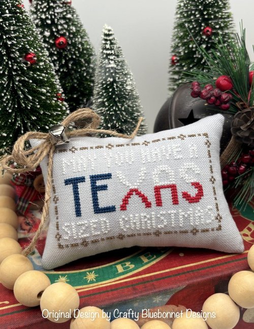 Texas Sized Christmas - Cross Stitch Pattern