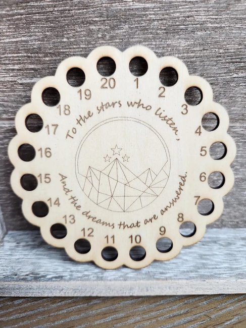 ACOTAR Circle - Floss Organizer