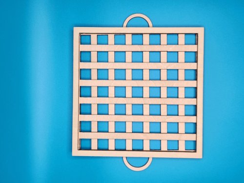 Tobacco Square - Unfinished Wood Display Frame