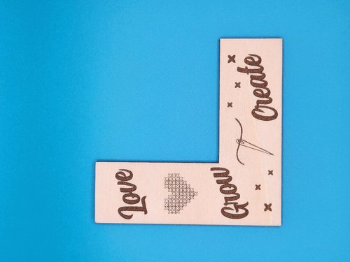 Love Grow Create - L-Shaped Line Keeper