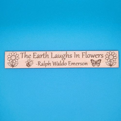 Earth Laughs Flowers- Line Keeper