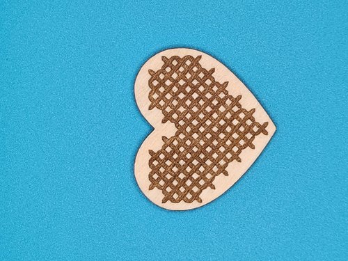 Stitched Heart - Magnetic Needle Minder
