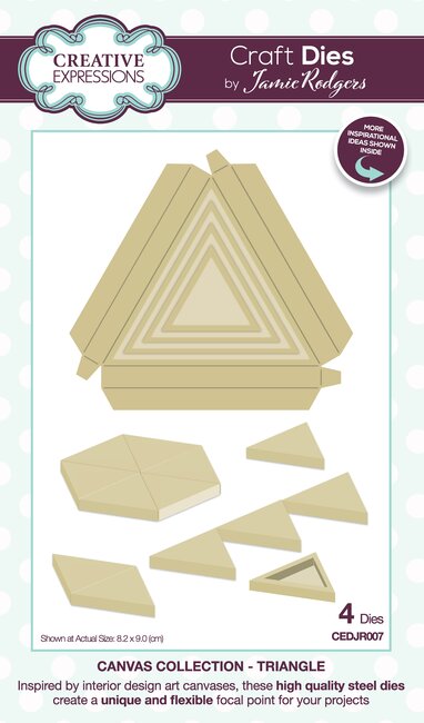 Triangle Canvas Collection - Craft Die