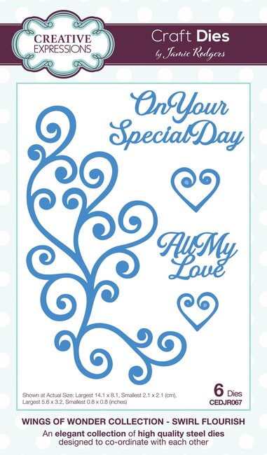 Swirl Flourish - Craft Die