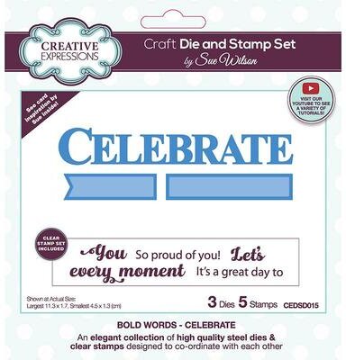 Celebrate Set - Stamp and Die