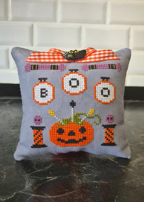 Halloween Pincushion - Cross Stitch Pattern
