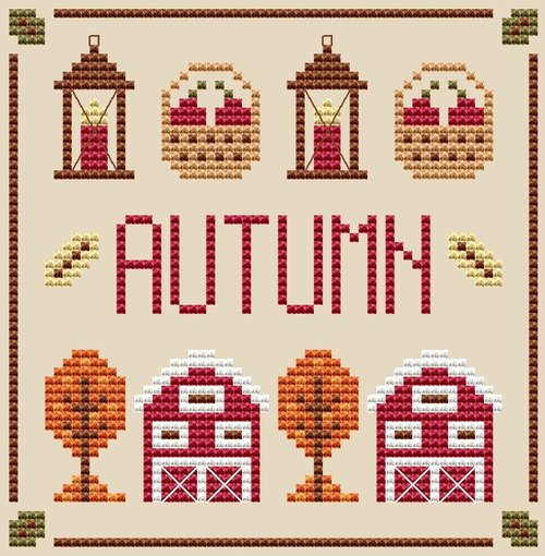 Autumn - Cross Stitch Pattern