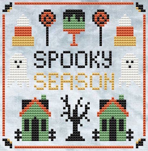 Spooky Season - Halloween Cross Stitch Pattern