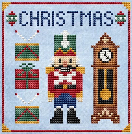 Christmas Nutcracker - Cross Stitch Pattern