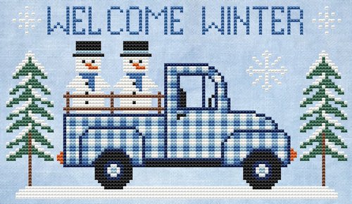 Welcome Winter - Cross Stitch Pattern