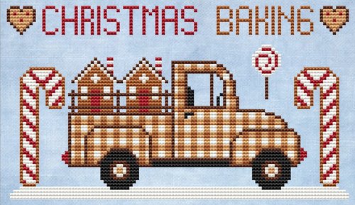 Christmas Baking - Cross Stitch Pattern