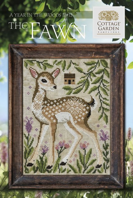 A Year in the Woods 2 #12 Fawn - Cross Stitch Pattern
