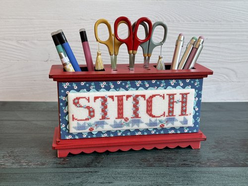 Scissor Caddy - Unfinished Embroidery Display