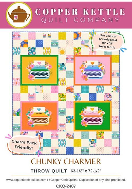 Chunky Charmer - Quilt Pattern