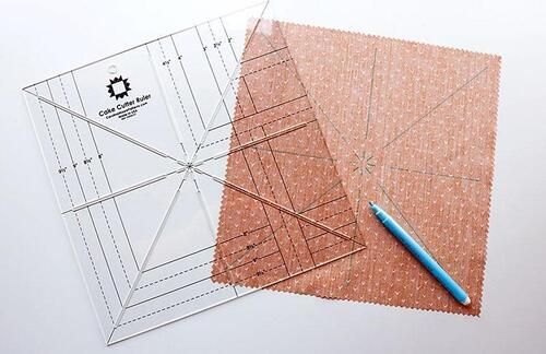 10" Cake Cutter - Quilting Ruler