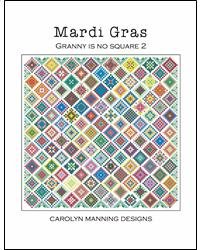 Granny Is No Square: Mardi Gras - Cross Stitch Pattern