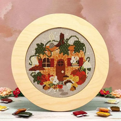 Cozy Little Cottage - Cross Stitch Pattern