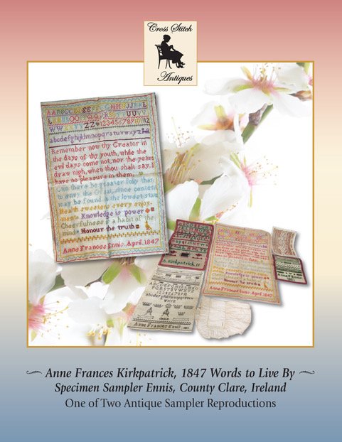 Anne Frances Kirkpatrick 1847 - Cross Stitch Pattern