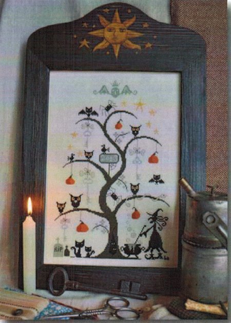 O Halloween Tree - Cross Stitch Pattern