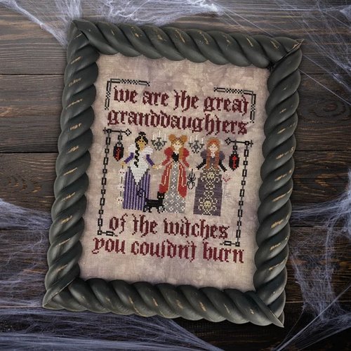 Great Granddaughters - Halloween Cross Stitch Pattern