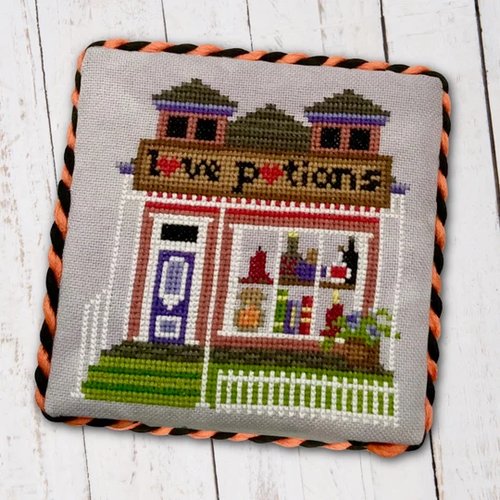 Love Potions - Halloween Cross Stitch Pattern