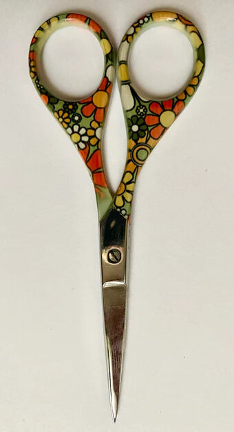 Retro Flower Scissors