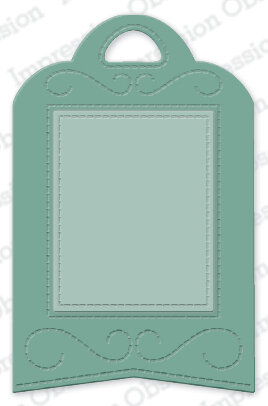 Stitched Frame Tag - Craft Die