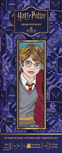 Harry Potter Bookmarks - Harry - Cross Stitch Kit