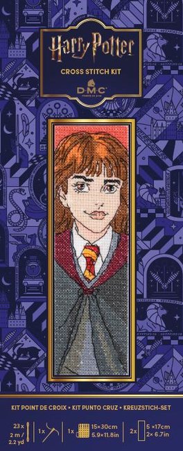 Harry Potter Bookmarks - Hermoine - Cross Stitch Kit