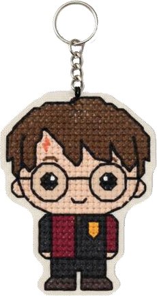 Harry Potter Keychains - Harry - Cross Stitch Kit