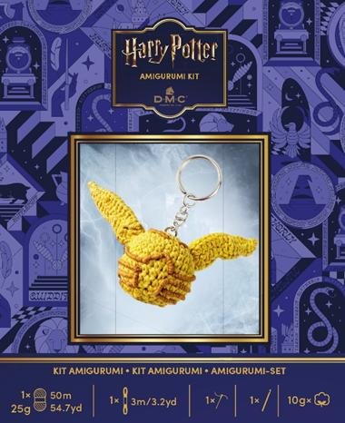 Harry Potter Keychain - Golden Snitch - Amigurumi Kit