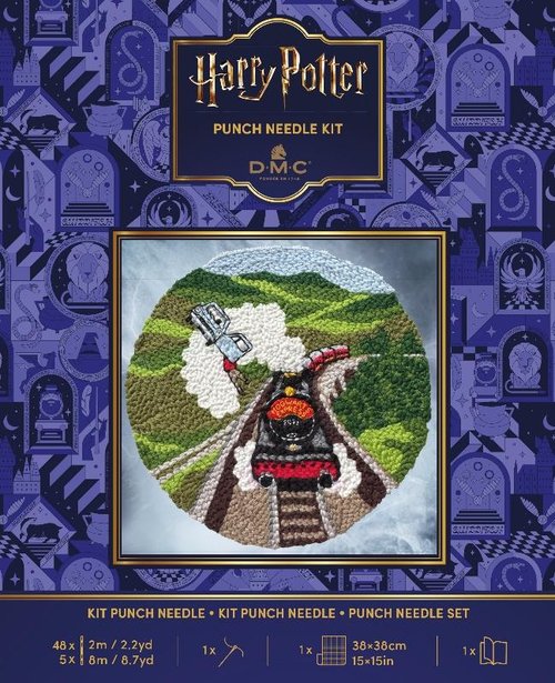 Harry Potter - Train - Punch Needle Kit