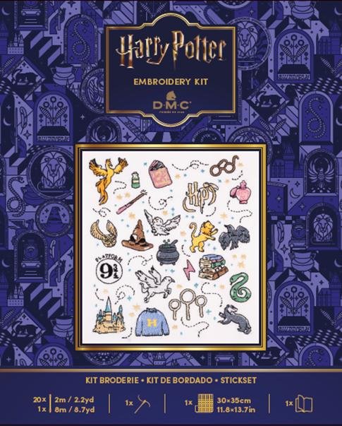 Harry Potter Symbols - Embroidery Kit