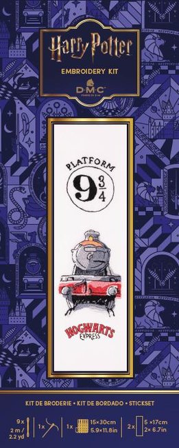 Harry Potter Bookmarks - Hogwarts Express - Embroidery Kit