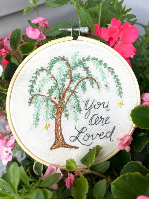 You Are Loved - Embroidery Kit