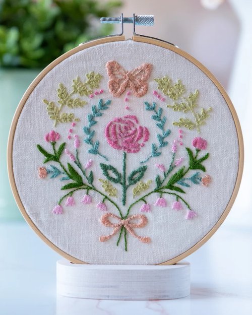 Kindness Damask - Embroidery Kit