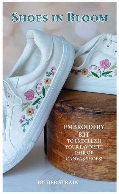 Shoes In Bloom - Embroidery Kit