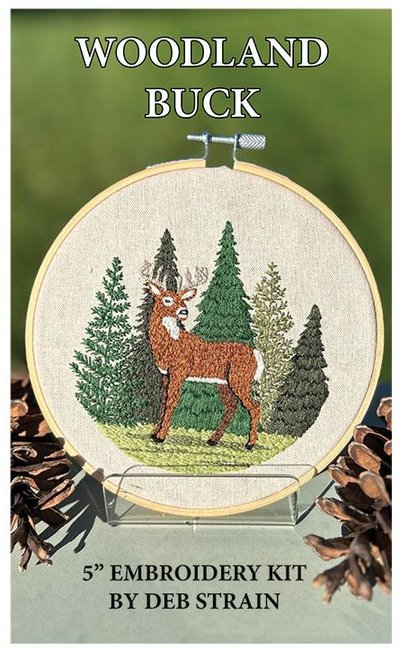 Woodland Bucks - Embroidery Kit