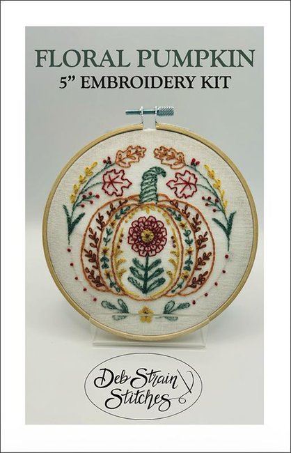 Floral Pumpkin - Embroidery Kit
