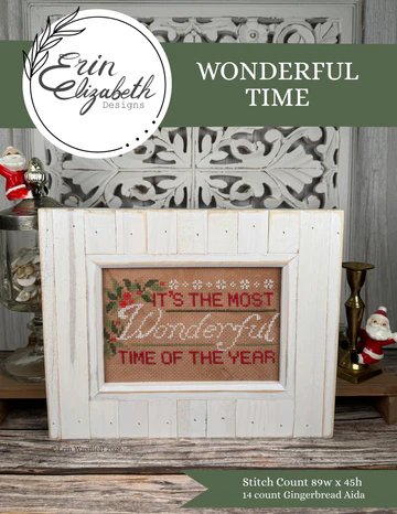 Wonderful Time - Christmas Cross Stitch Pattern