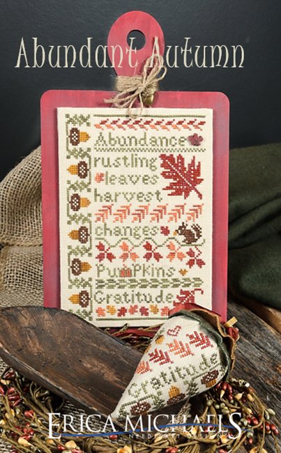 Abundant Autumn - Cross Stitch Pattern
