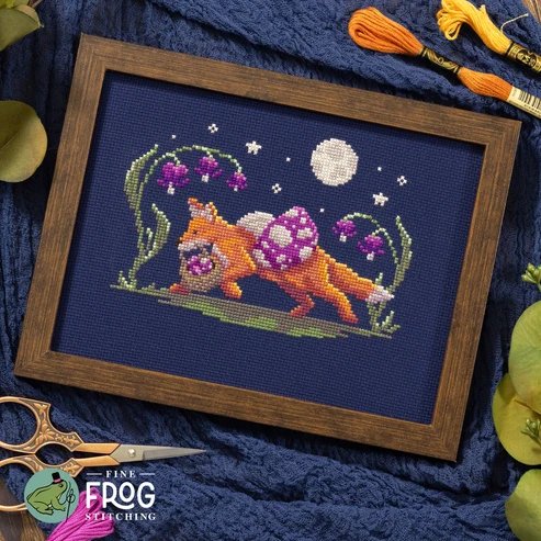 Mushroom Thief - Cross Stitch Pattern